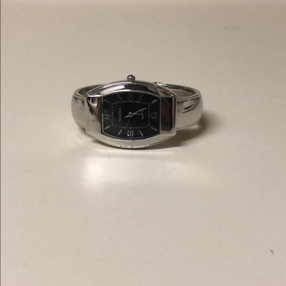 Silver Meera bracelet style Watch.